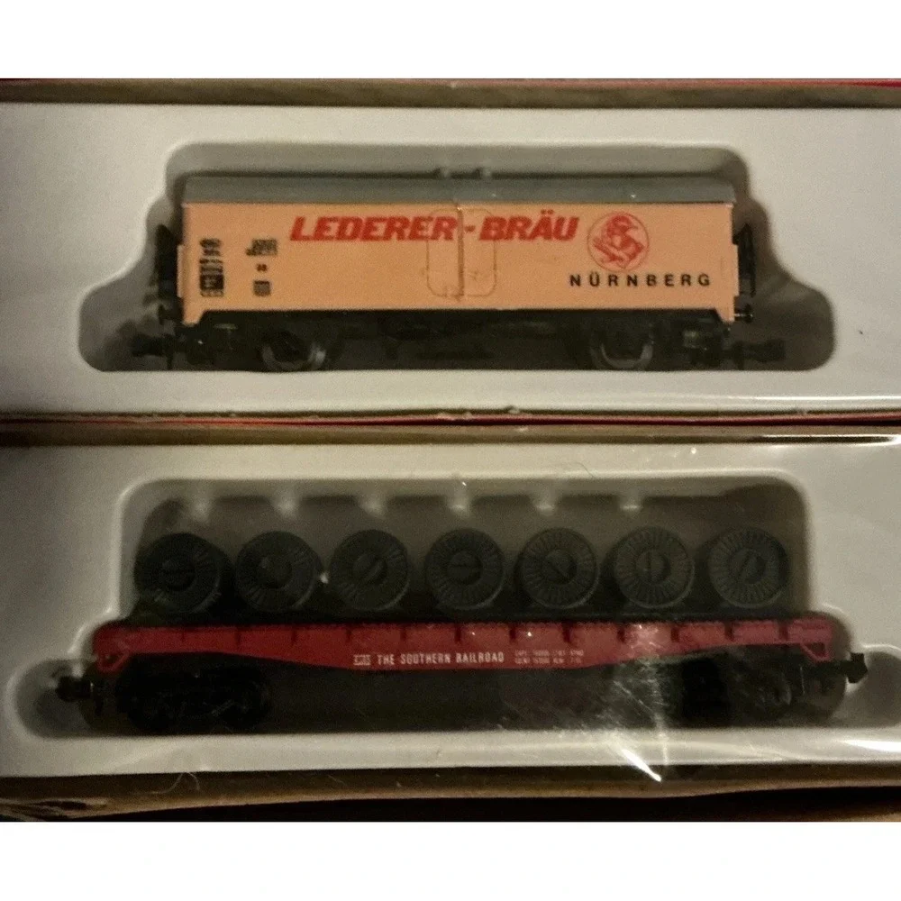 Model‎ Power N Scale Rail Cars, Car Pak 4 Pack, Used